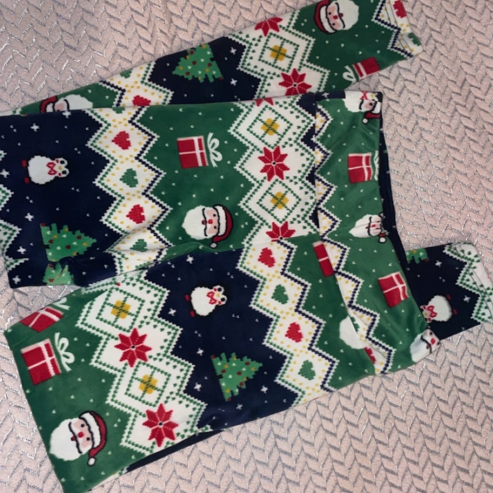 Cotton Christmas themed tights